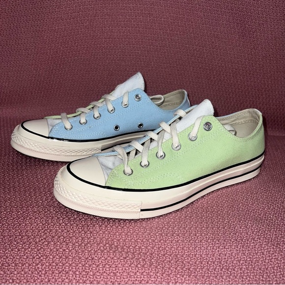 Converse Chuck 70 Low Tri-Panel Three Color Canvas Sneakers women’s 10 / men’s 8 - Picture 5 of 10